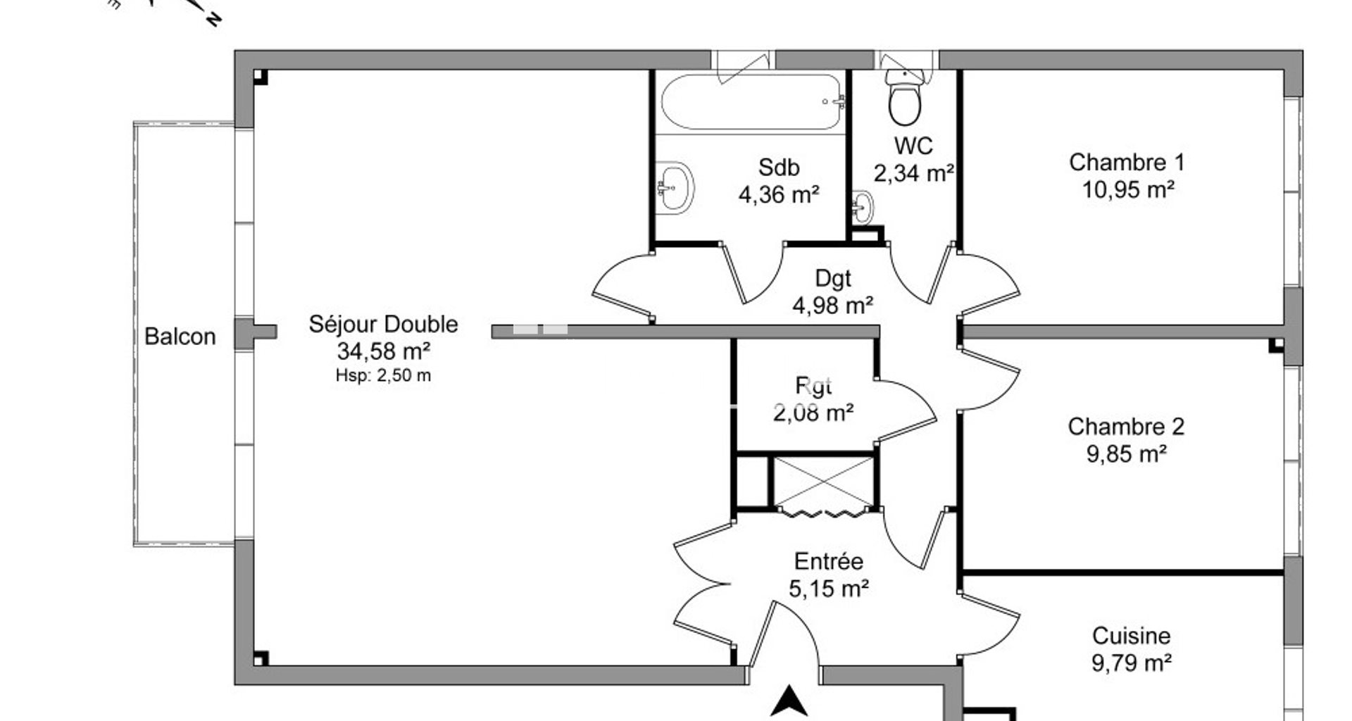 Appartement à louer, 84m², Fontenay-aux-Roses