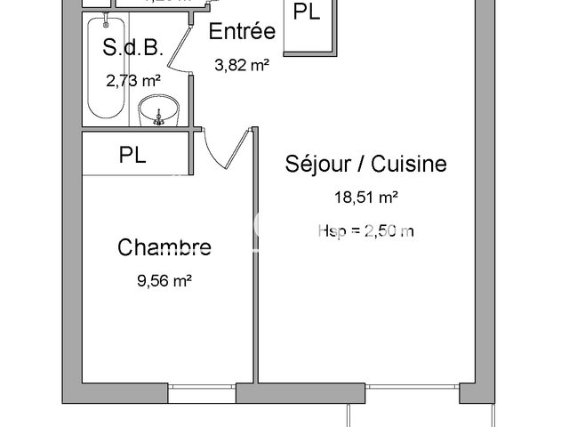 Appartement à louer, 35m², Tarbes