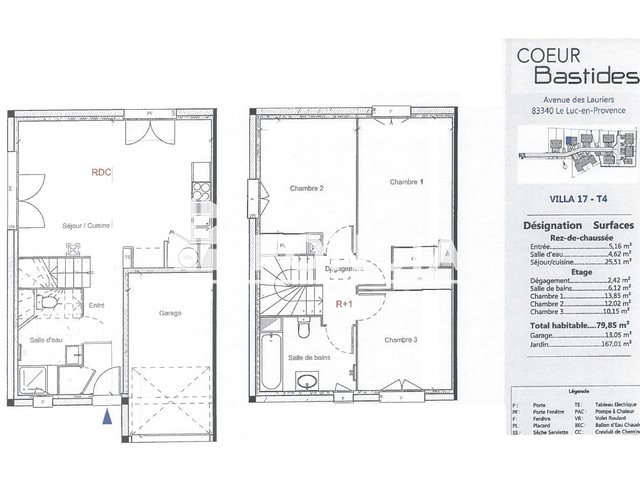 Maison à louer, 79m², Le Luc