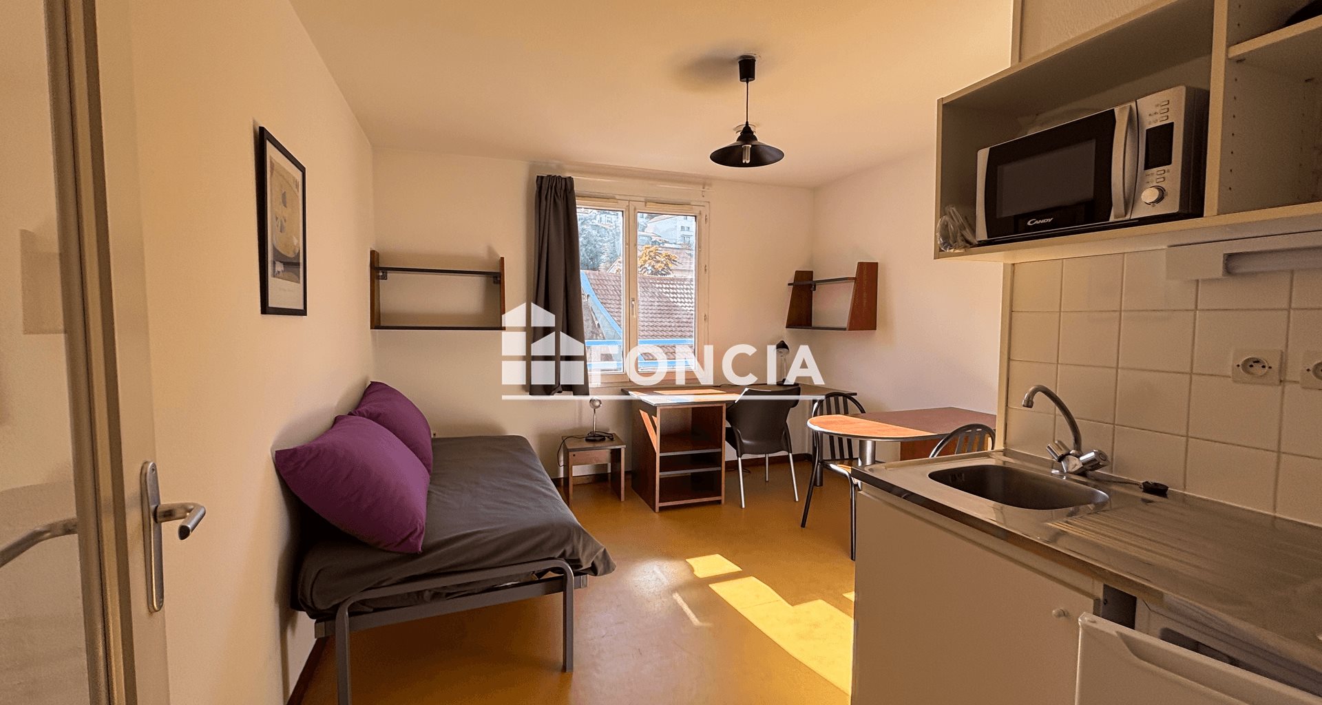 Appartement à vendre, 19m², Saint-Étienne