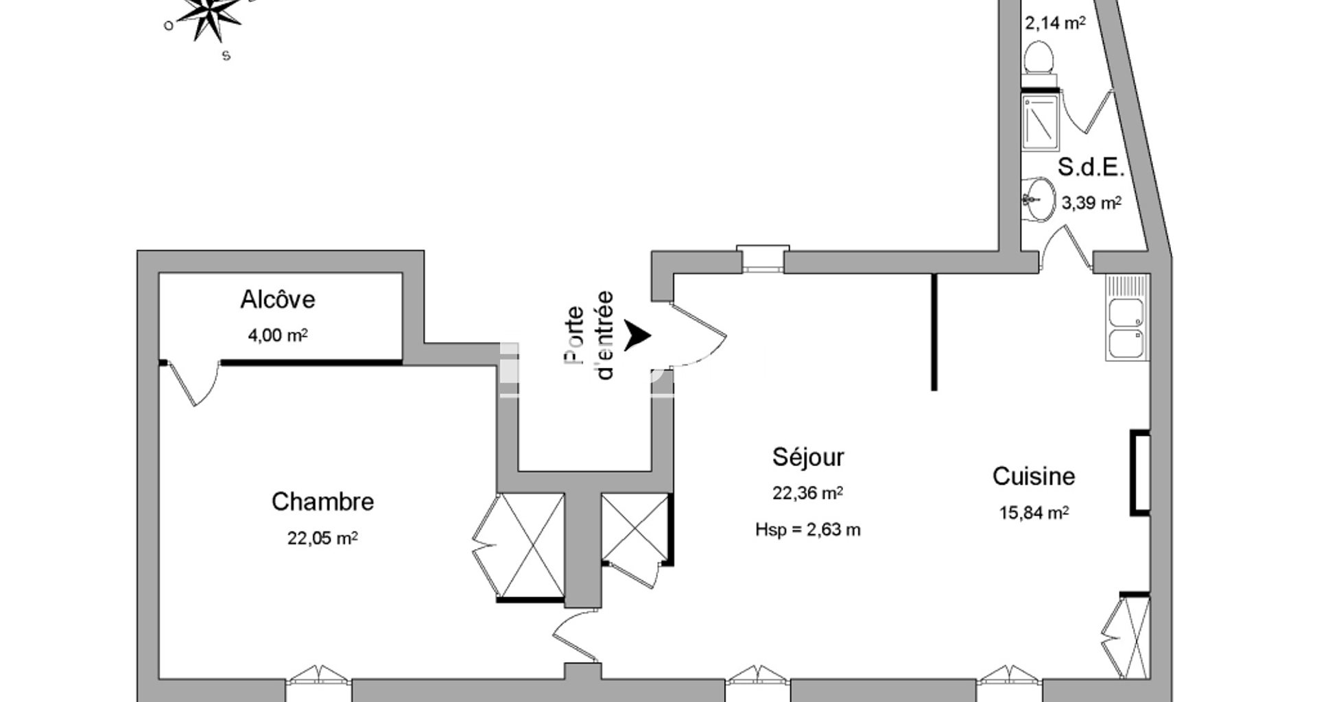 Appartement à louer, 69m², Les Roches-de-Condrieu