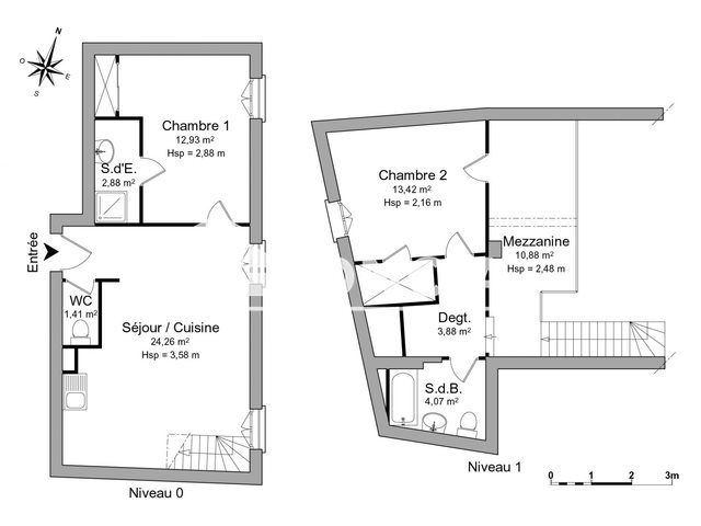 Appartement à louer, 73m², Albi