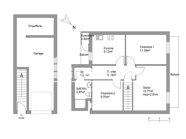 Appartement à louer, 56m², Arles
