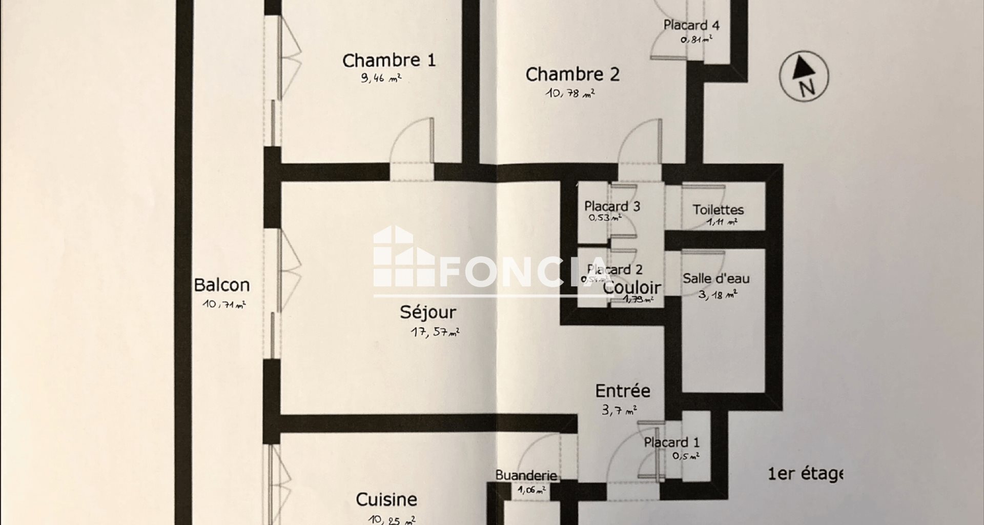 Appartement à louer, 61m², Montmorency