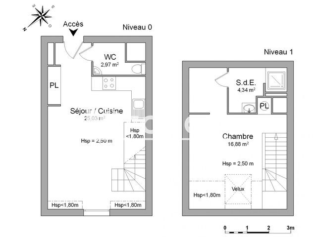 Appartement à louer, 49m², Valenciennes