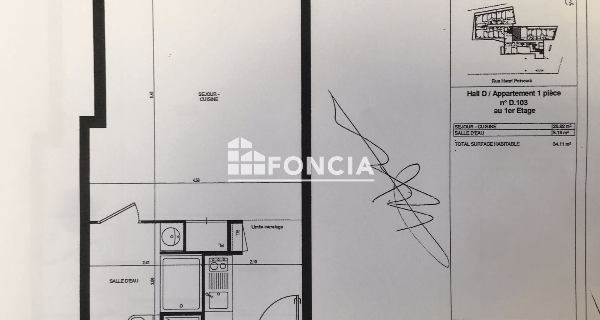 Appartement à louer, 34m², Asnières-sur-Seine