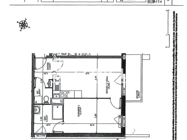 Appartement à louer, 42m², Faches-Thumesnil