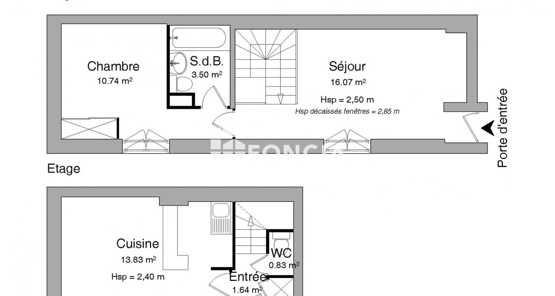 Appartement à louer, 46m², Bayonne