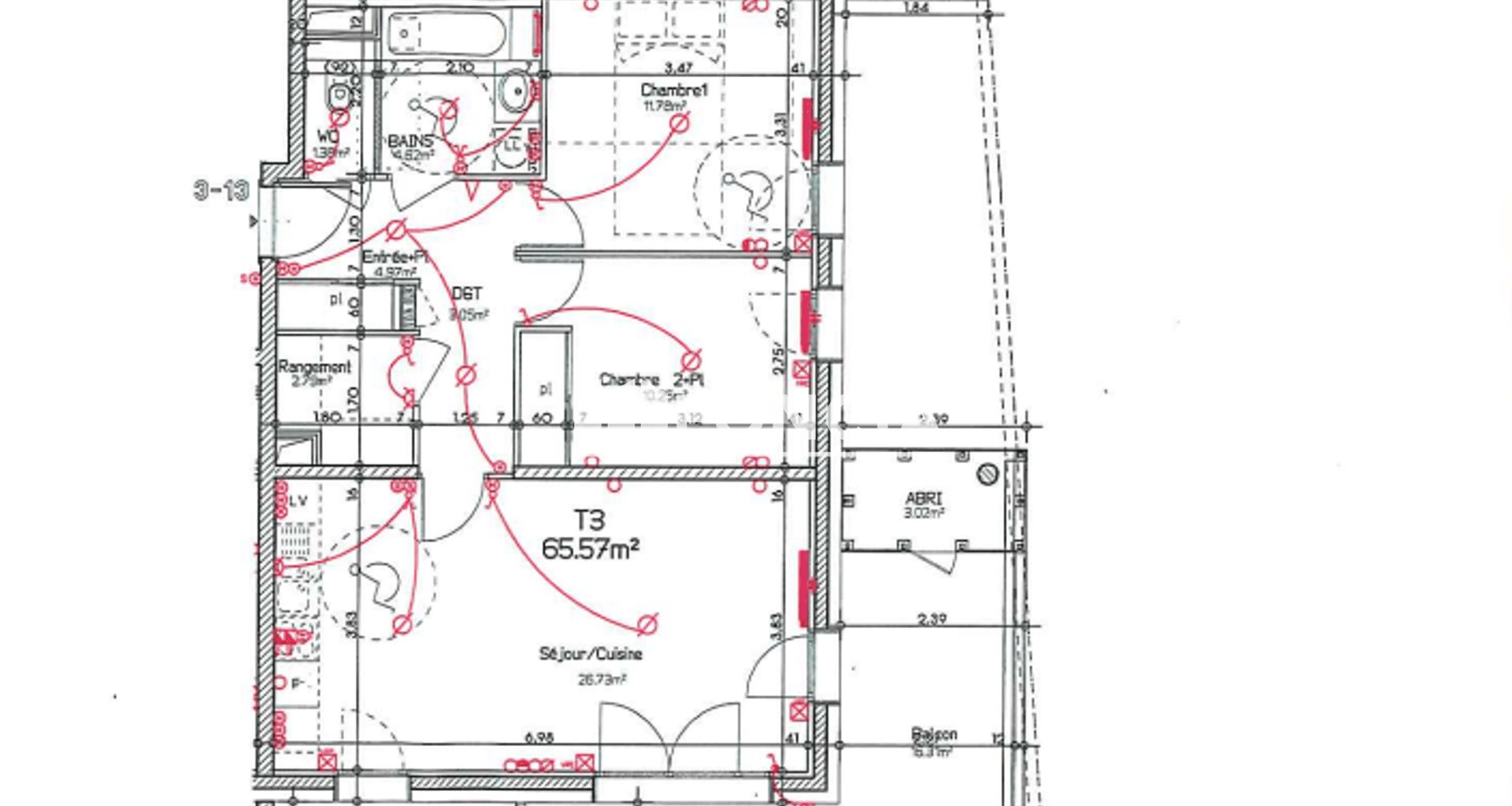 Appartement à louer, 65m², Gières
