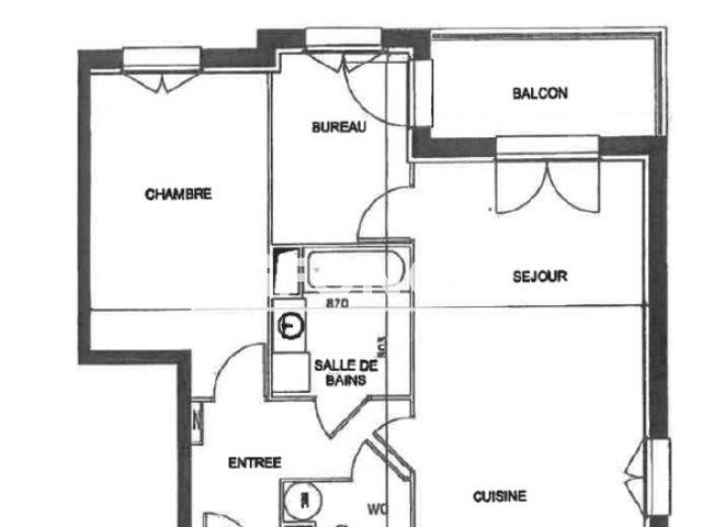 Appartement à louer, 55m², Amiens