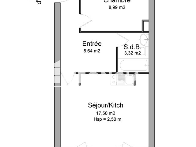 Appartement à louer, 38m², Guérande