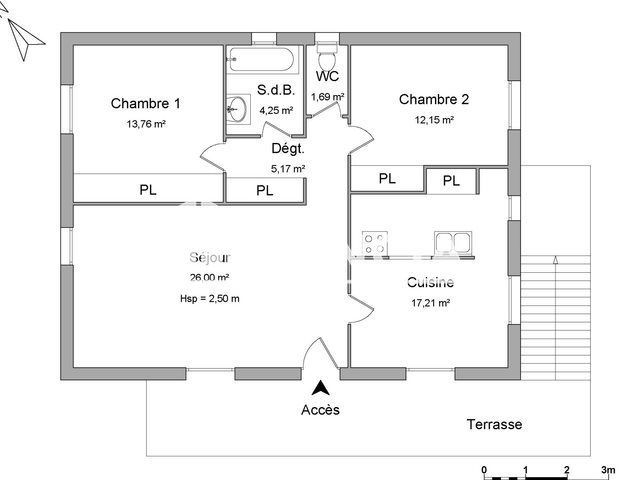 Maison à louer, 80m², Draguignan