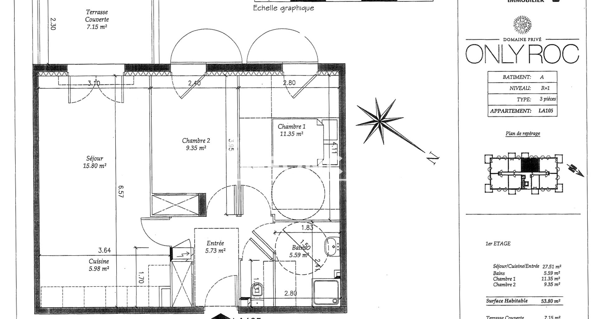 Appartement à vendre, 53m², Roquebrune-sur-Argens