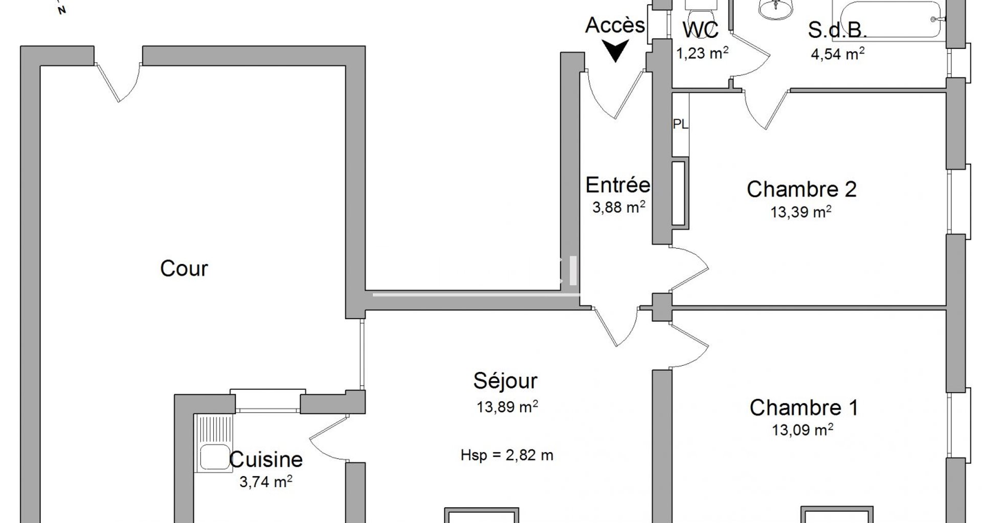Appartement à louer, 53m², Saint-Mandé