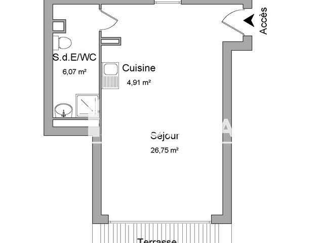 Appartement à louer, 37m², Strasbourg