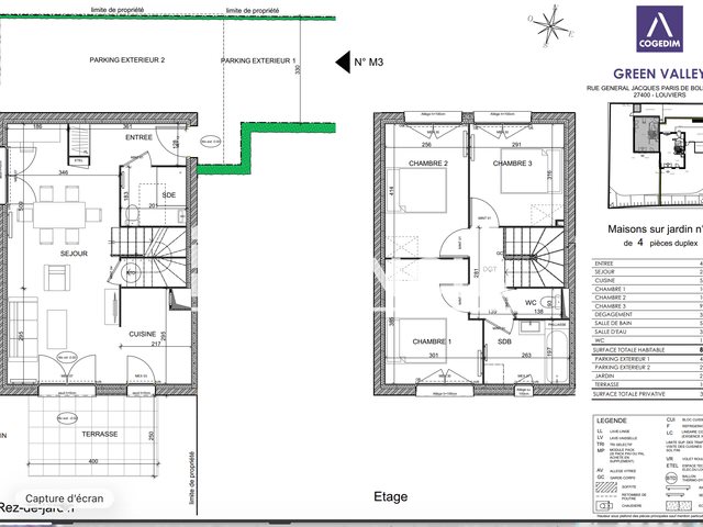 Maison à louer, 80m², Louviers