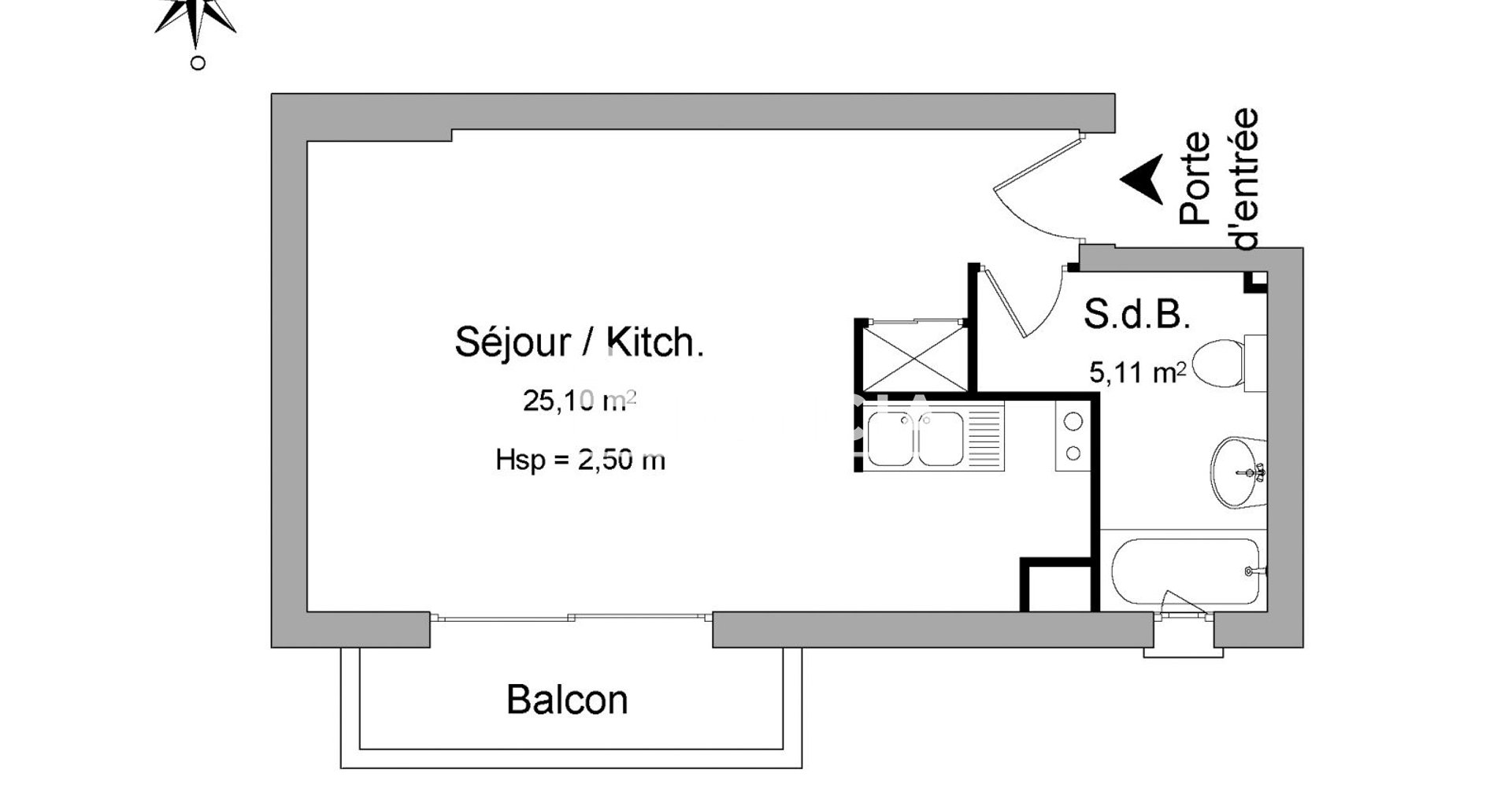 Appartement à louer, 30m², Anglet