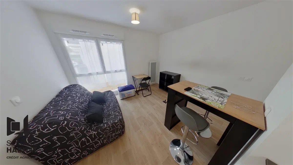 Appartement à louer, 23m², Joué-lès-Tours