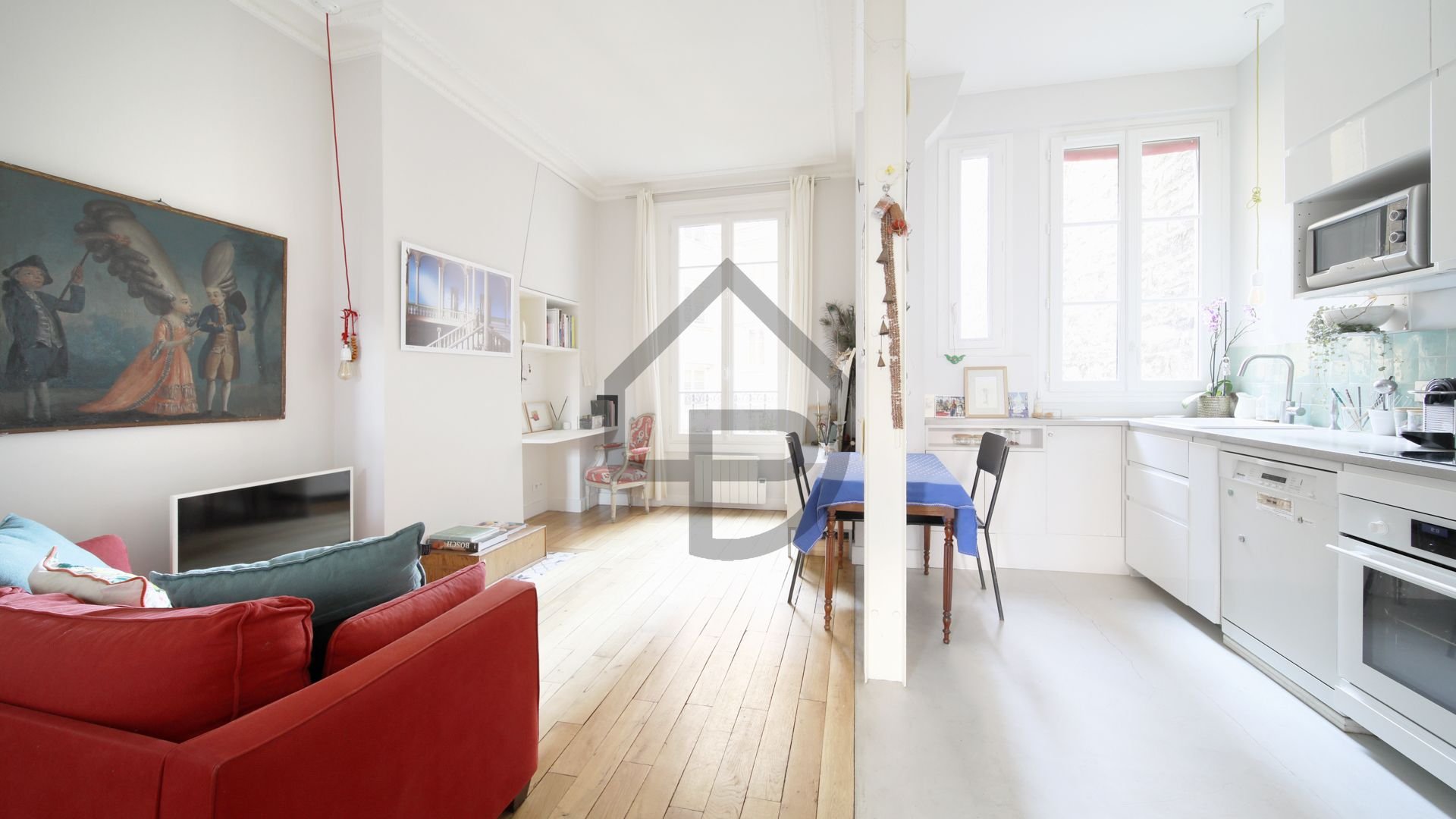 Appartement à vendre, 55m², Paris 20ème