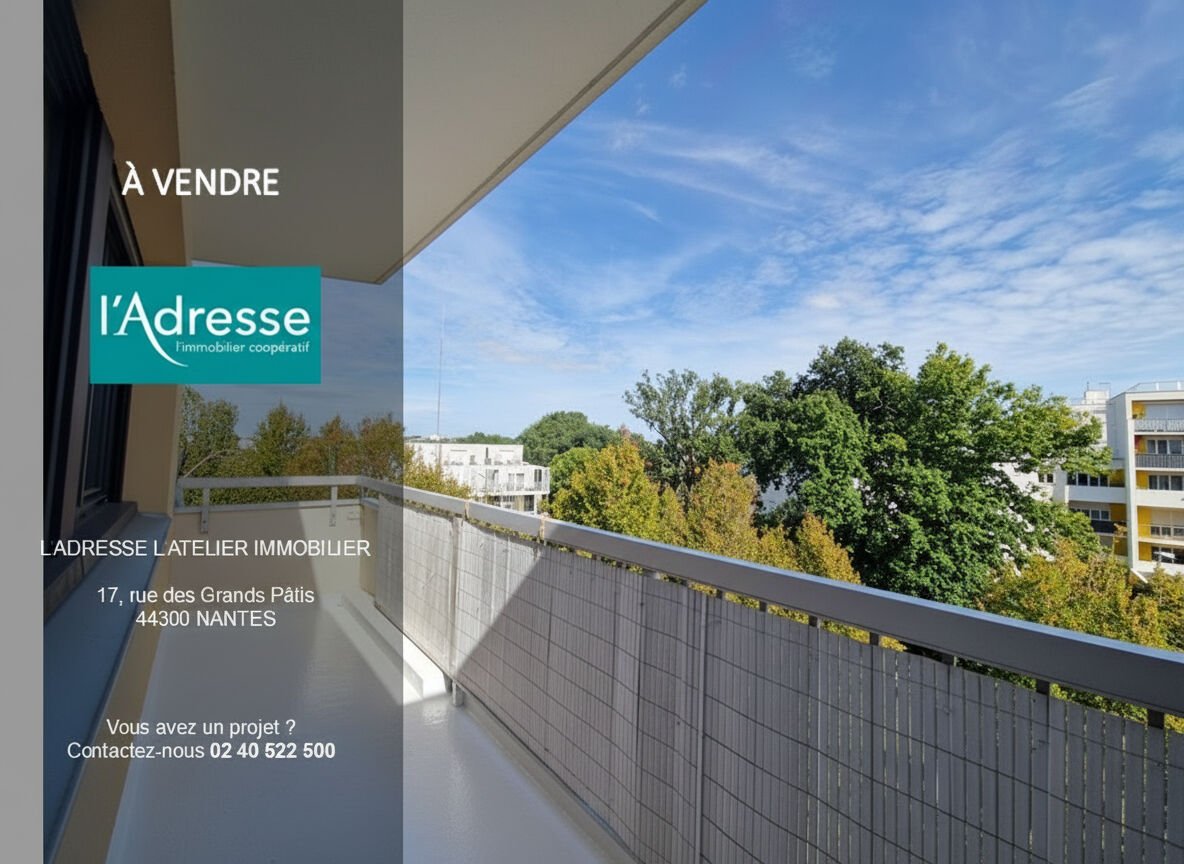 Appartement à vendre, 70m², Nantes