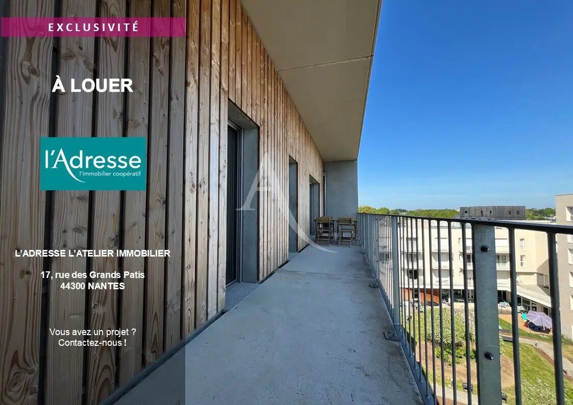 Appartement à louer, 84m², Nantes
