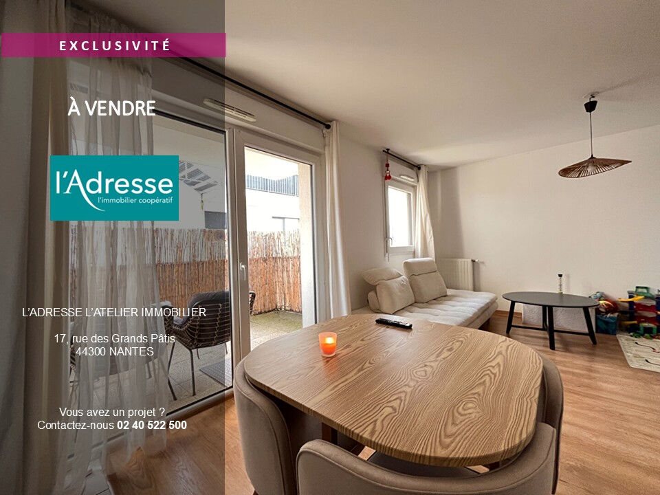 Appartement à vendre, 61m², Nantes