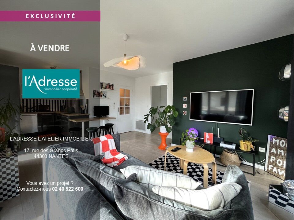 Appartement à vendre, 50m², Nantes