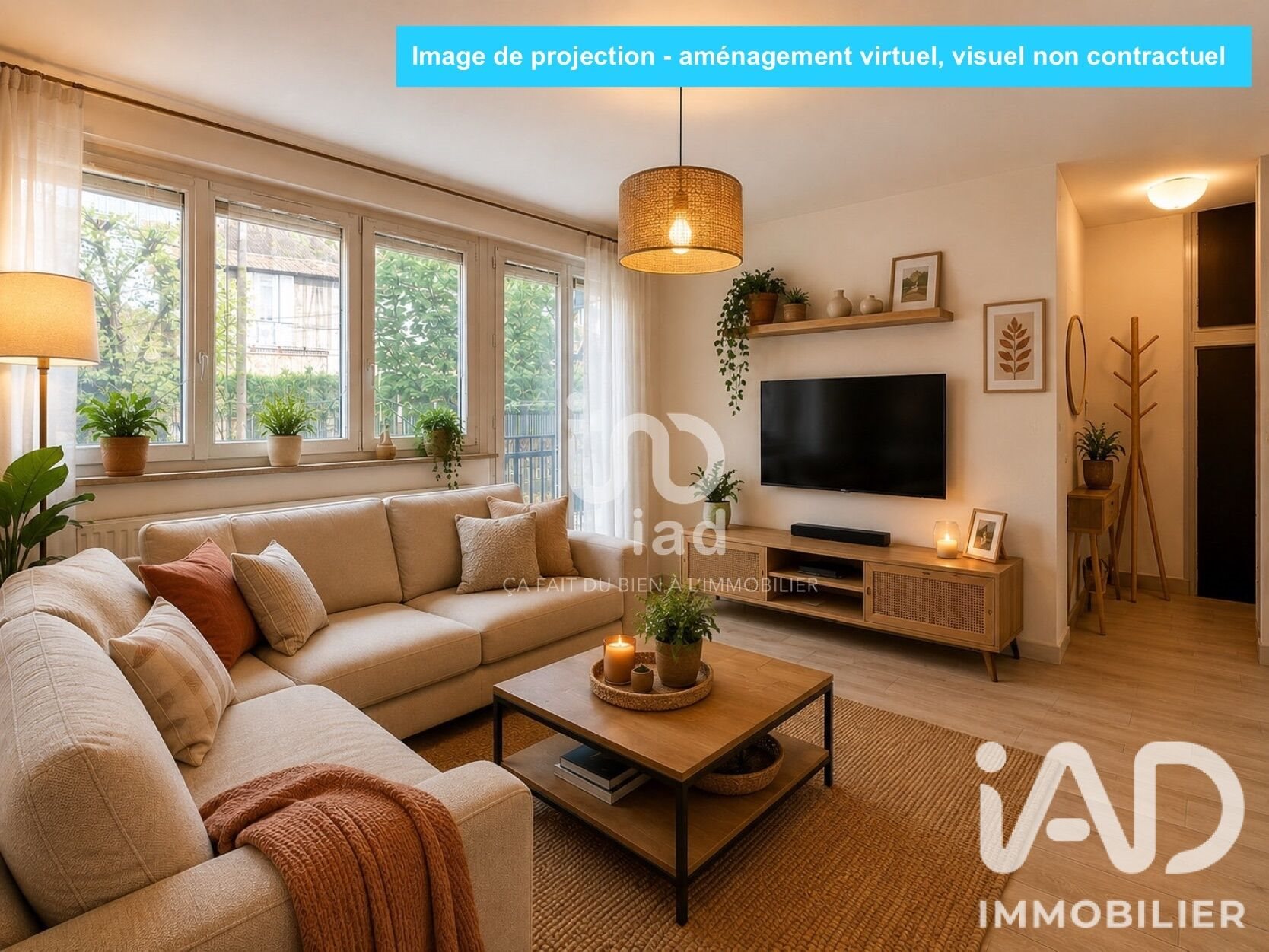 Appartement à vendre, 62m², Dammarie-les-Lys