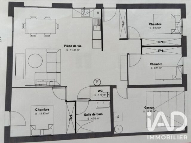 Maison à vendre, 77m², Villeneuve-en-Retz