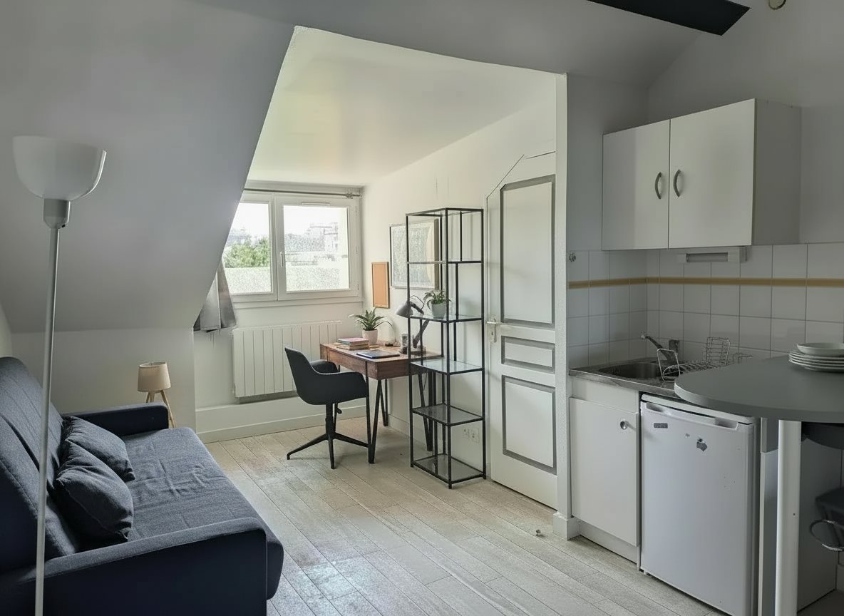Appartement à louer, 18m², Tours