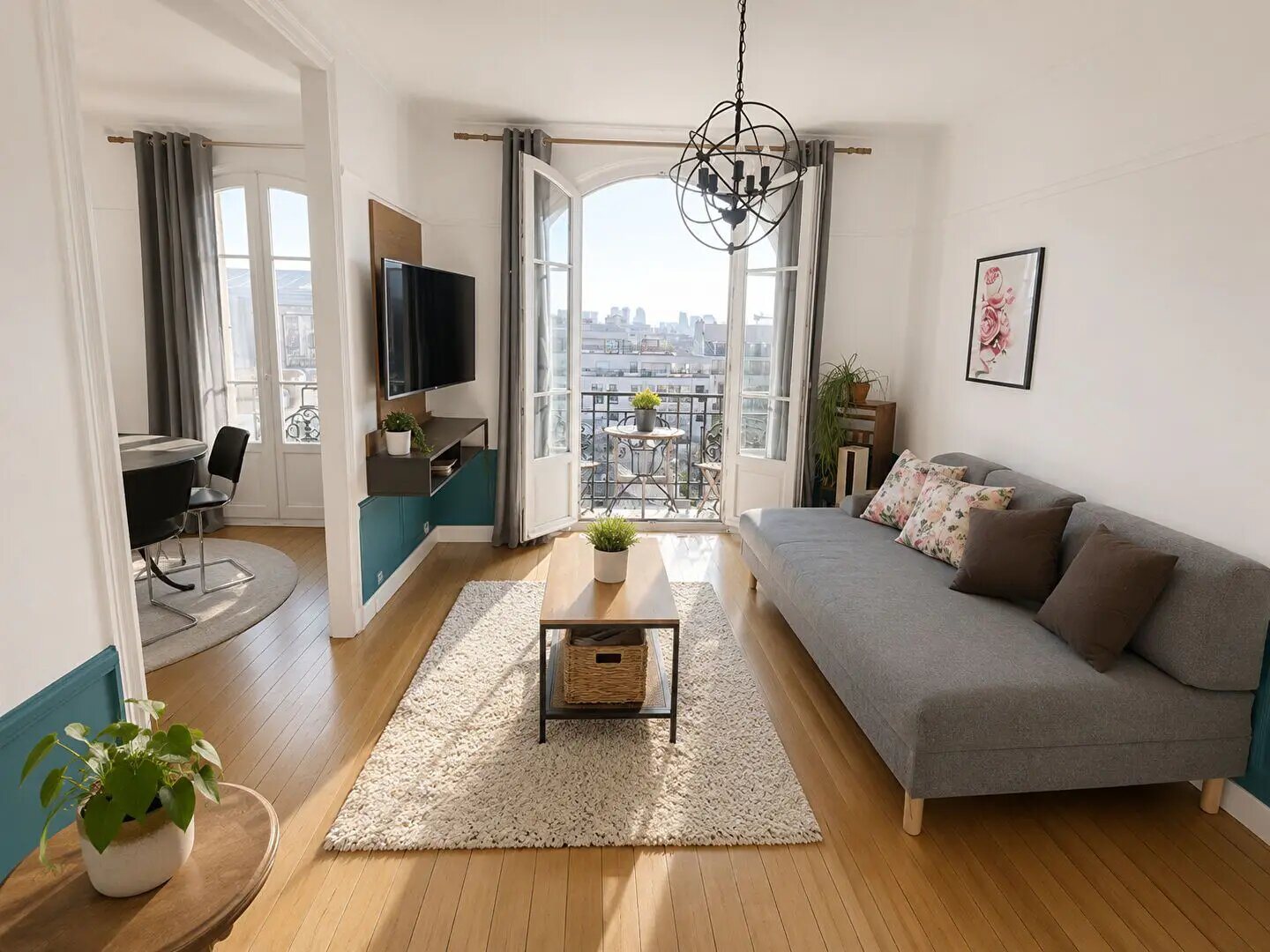 Appartement à louer, 58m², Bois-Colombes