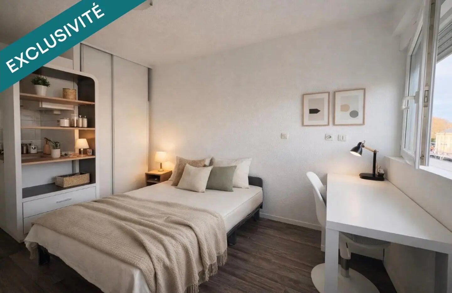Appartement à vendre, 18m², Tours