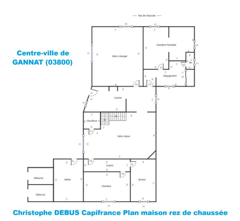 Maison à vendre, 200m², Gannat