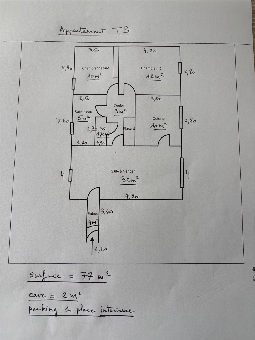 Appartement à vendre, 77m², Wimereux