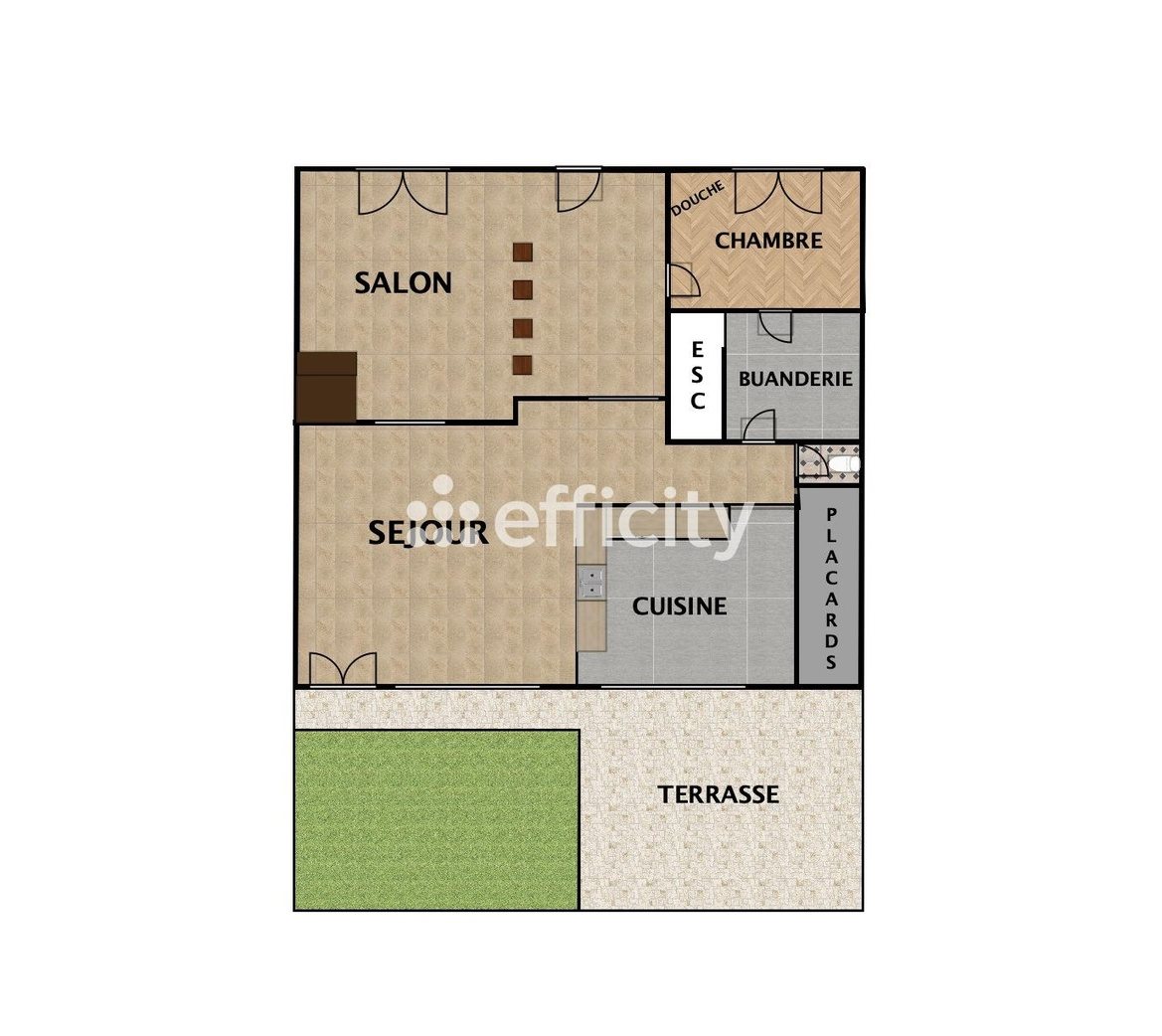 Maison à vendre, 6m², Noailles