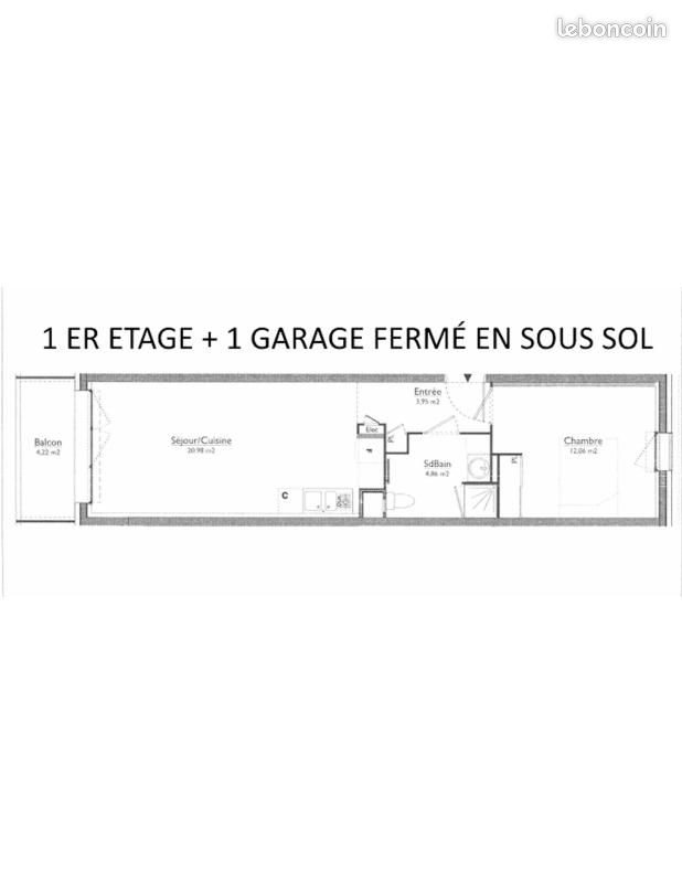 Appartement à vendre, 42m², Le Reposoir