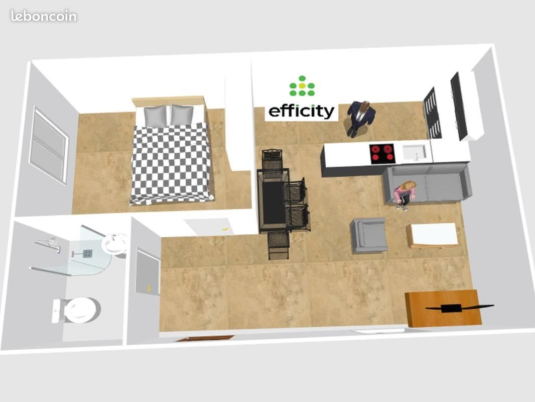 Appartement à vendre, 31m², Monticello
