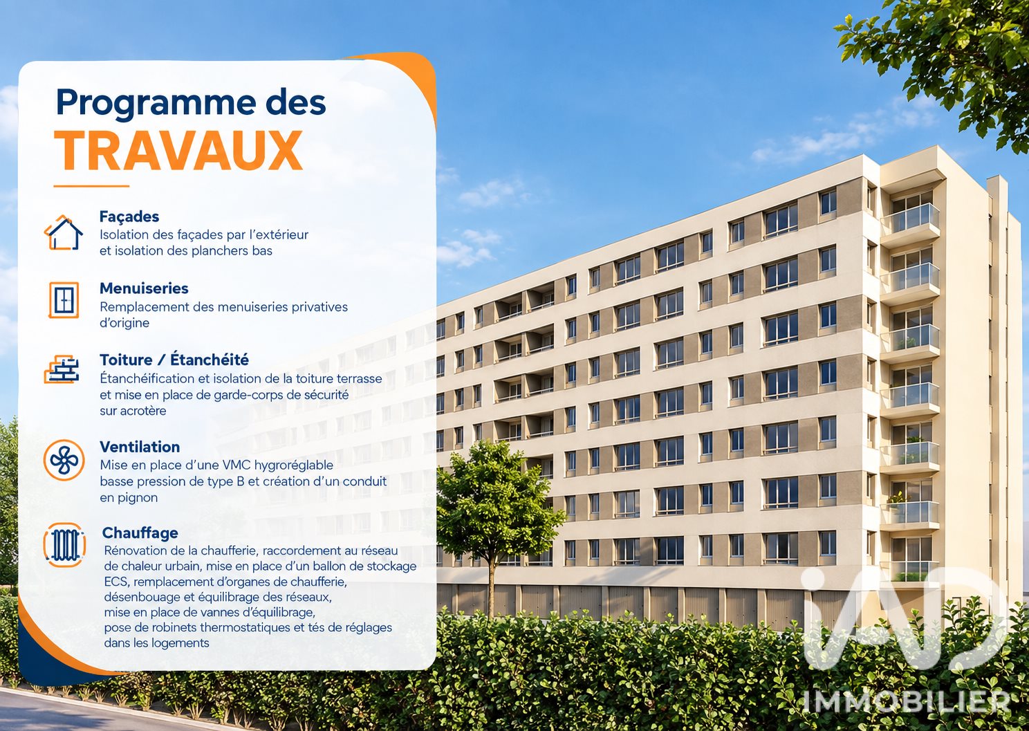 Appartement à vendre, 52m², Bezons