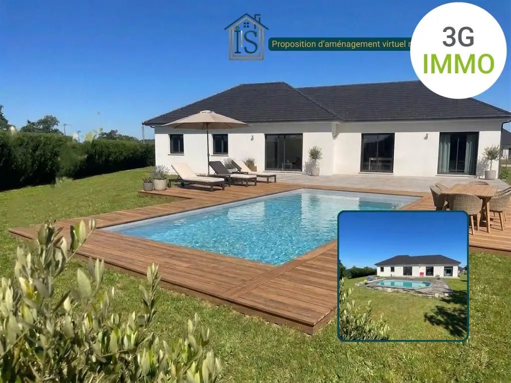 Maison à vendre, 144m², Uzein