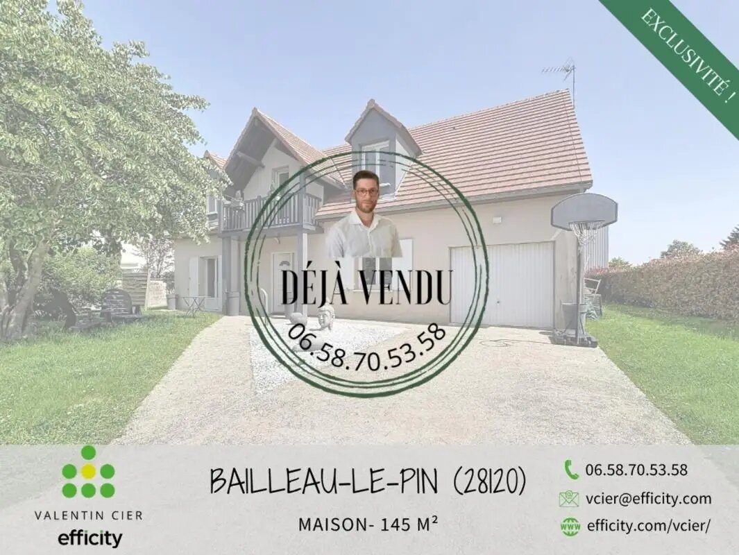 Maison à vendre, 143m², Bailleau-le-Pin