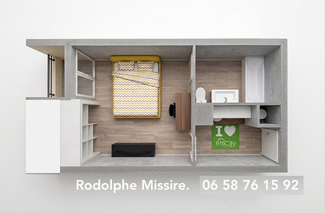 Appartement à vendre, 21m², Niort