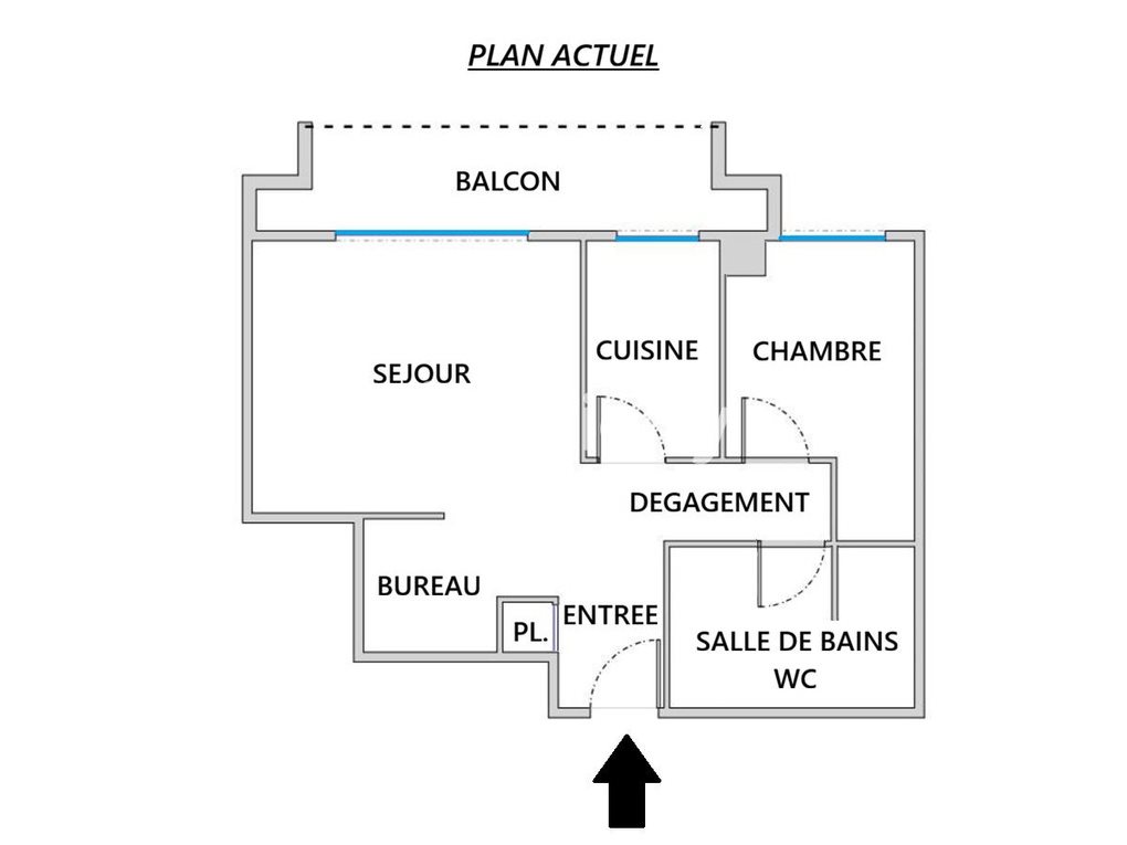 Appartement à vendre, 50m², Bondy