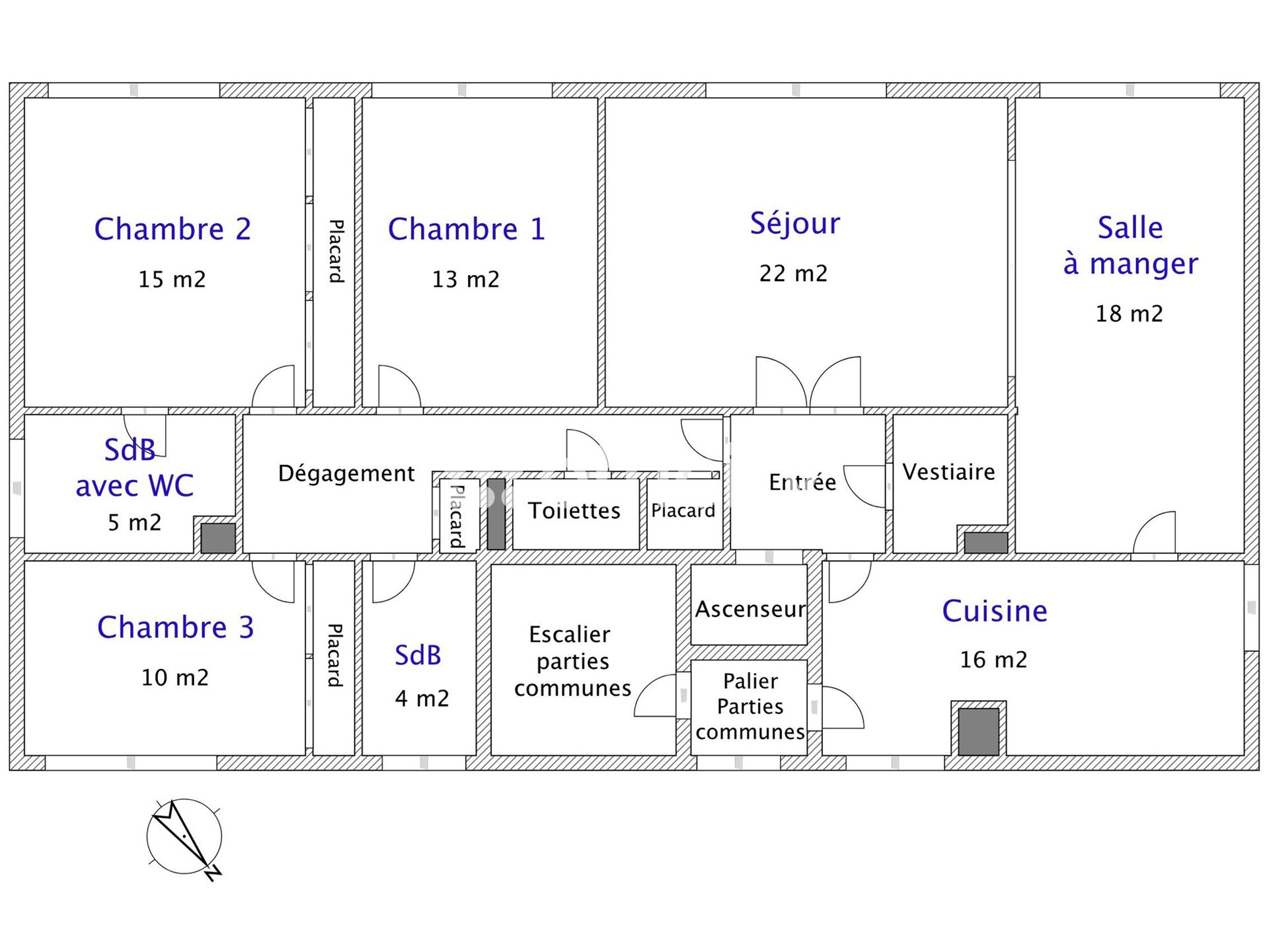 Appartement à vendre, 125m², Neuilly-sur-Seine