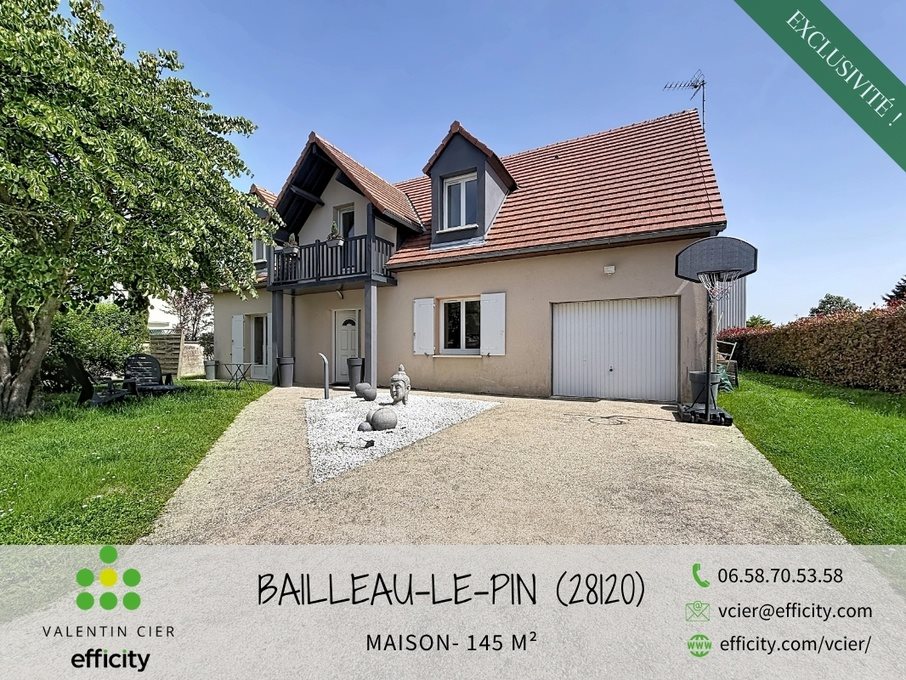 Maison à vendre, 143m², Bailleau-le-Pin