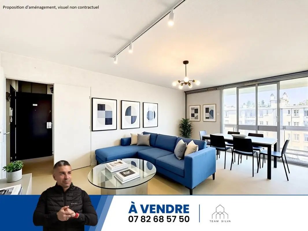 Appartement à vendre, 76m², Lyon 8ème