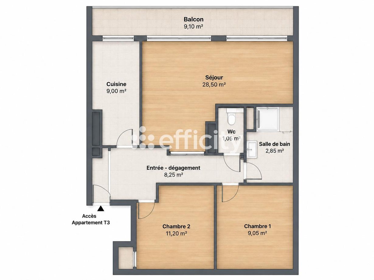 Appartement à vendre, 4m², Montpellier