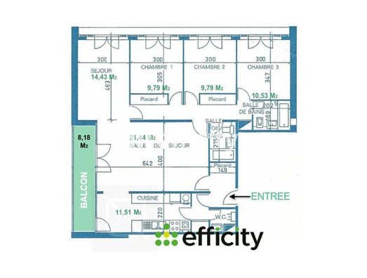Appartement à vendre, 105m², Versailles