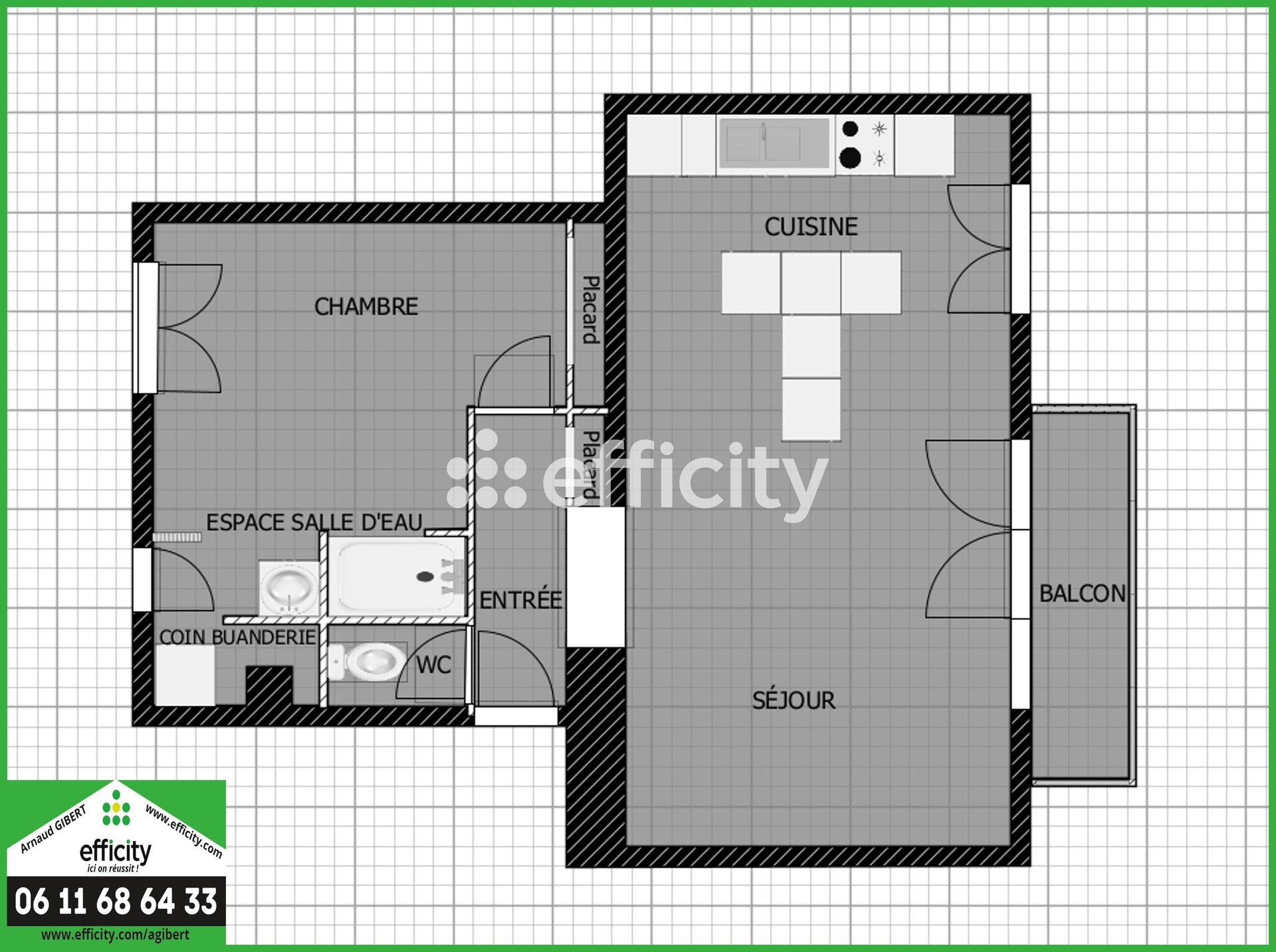 Appartement à vendre, 3m², Houilles