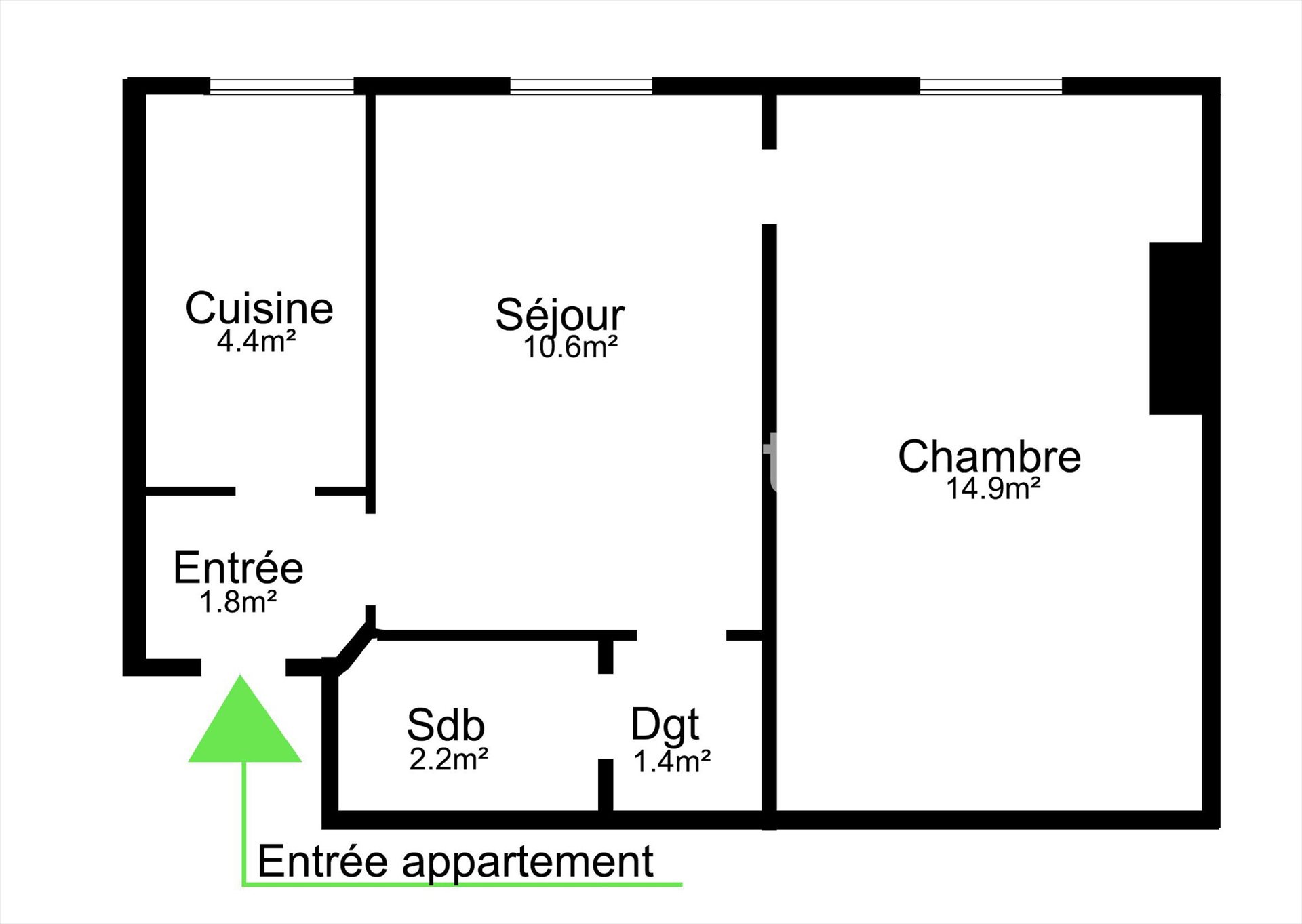Appartement à vendre, 35m², Le Pré-Saint-Gervais