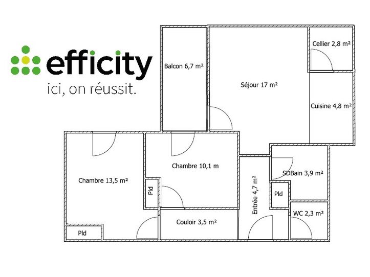 Appartement à vendre, 3m², Maromme